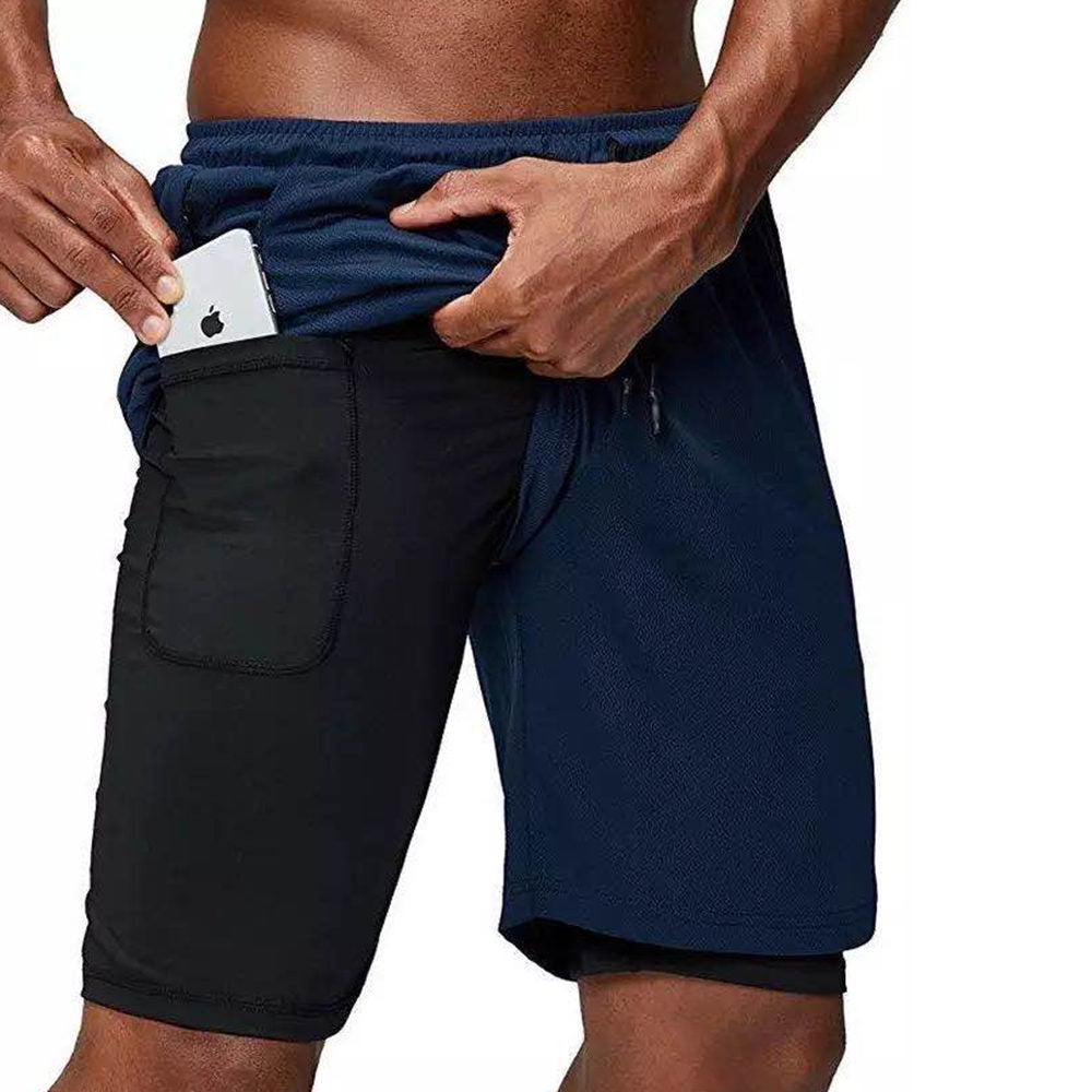 Taro Finn. – Men’s Running Shorts with Inner Compression Layer
