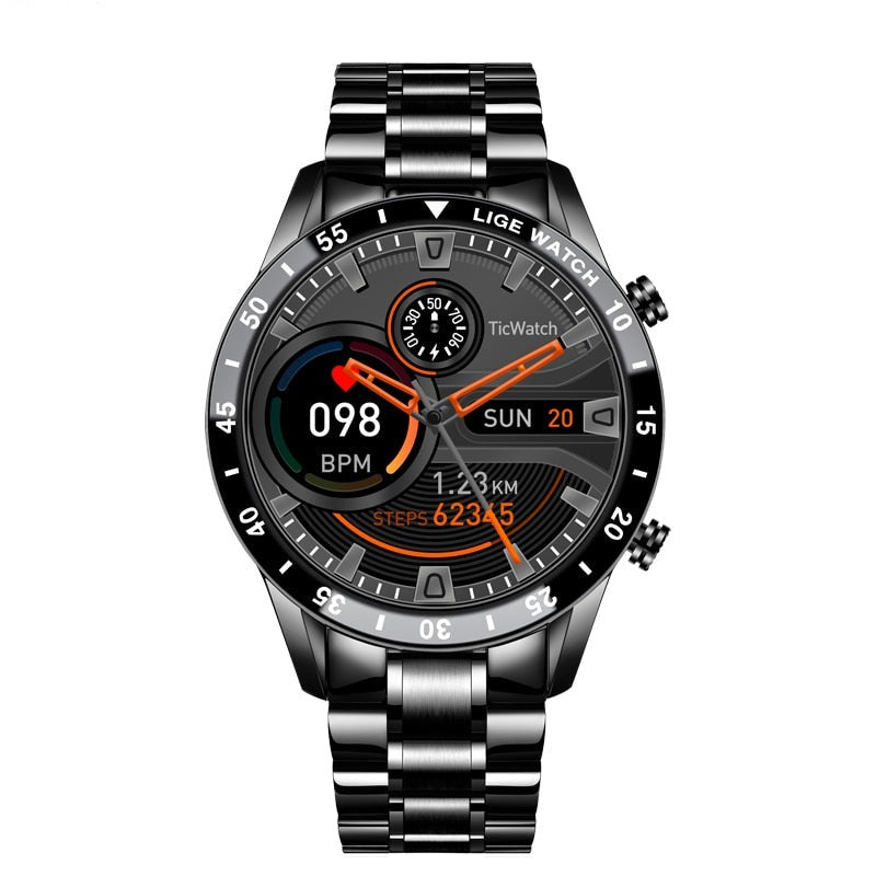 Deluxe Smartwatch | Elegant Design with Multi-Functional Features