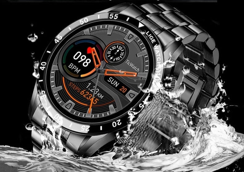 Deluxe Smartwatch | Elegant Design with Multi-Functional Features