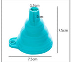 Space-Saving Collapsible Funnel for Kitchen Use – Foldable Pouring Tool for Cooking, Baking and Food Prep
