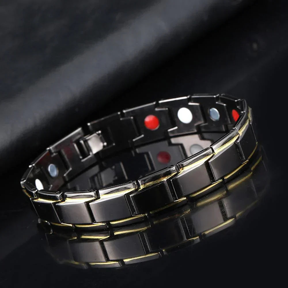 Stylish Magnetic Bracelet for Everyday Wear – Sleek Decorative Accessory for Casual and Modern Outfits - Wellness Bracelet
