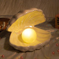 Pearl Shell Table Lamp for Soft Ambient Lighting – Elegant Decorative Lamp for Bedroom and Living Room