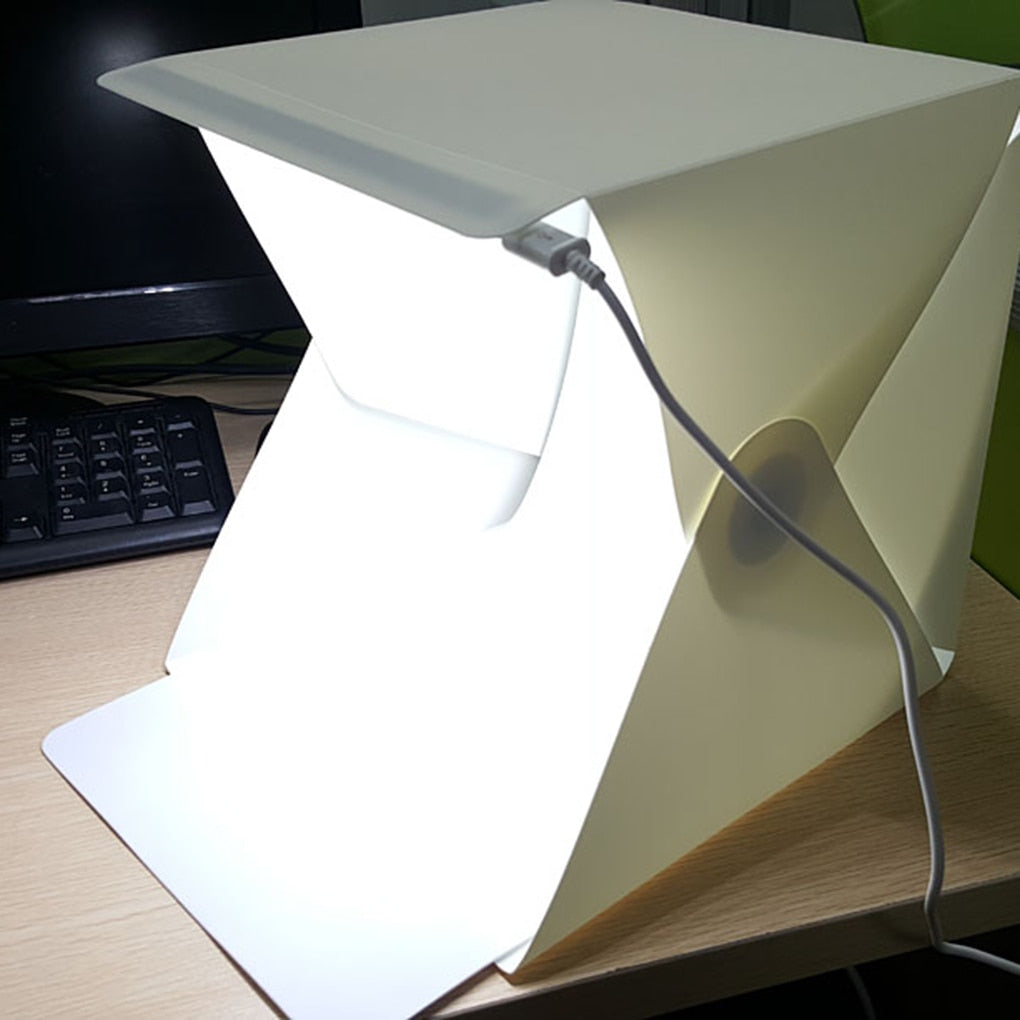 Portable Lighting Studio for Photography & Video – Foldable Light Box for Product Shooting – Create Professional Images Anywhere