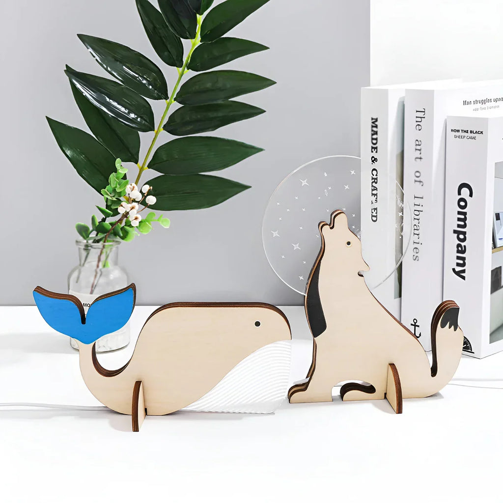 Animal-Themed Table Lamp for Home Decor – Decorative Ambient Lighting for Living Room, Bedroom and Creative Interiors