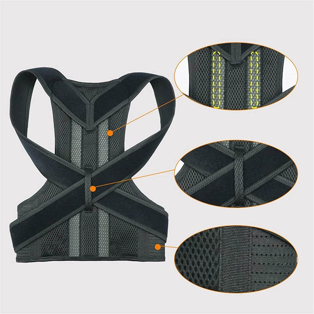 Posture Support Vest – Adjustable Back & Shoulder Alignment Aid for Daily Comfort