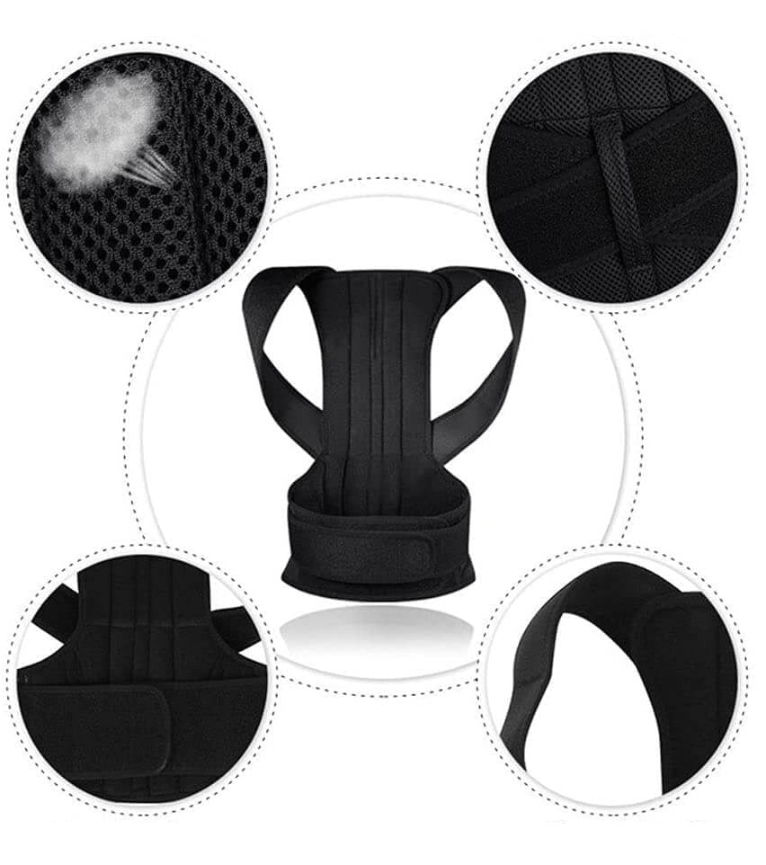 Posture Support Vest – Adjustable Back & Shoulder Alignment Aid for Daily Comfort