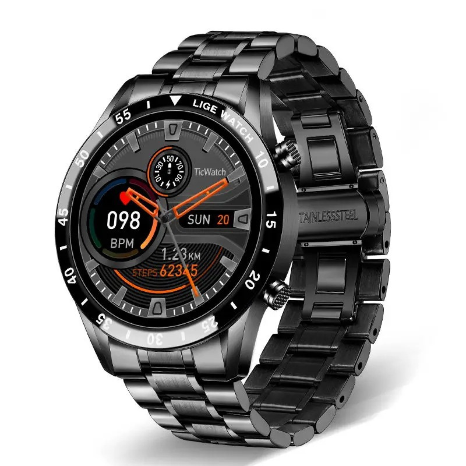 Deluxe Smartwatch | Elegant Design with Multi-Functional Features