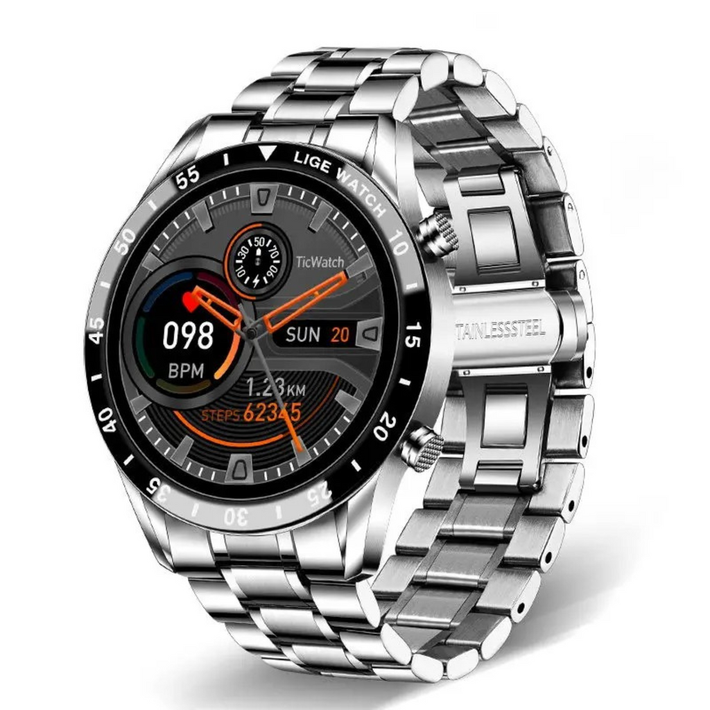 Deluxe Smartwatch | Elegant Design with Multi-Functional Features