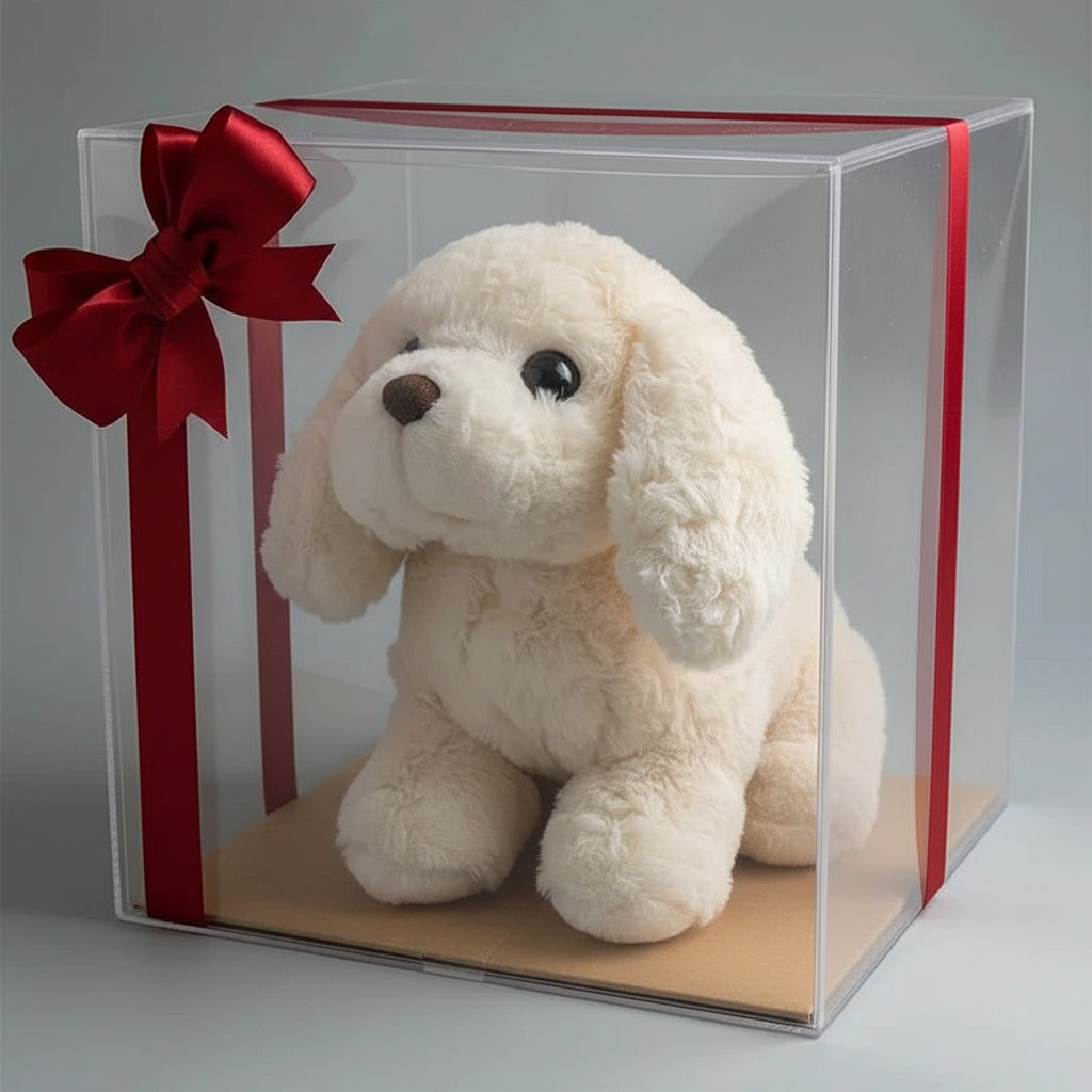 AI-Powered Interactive Robotic Puppy Toy | Realistic Barking & Walking | Lifelike Play Companion for Kids