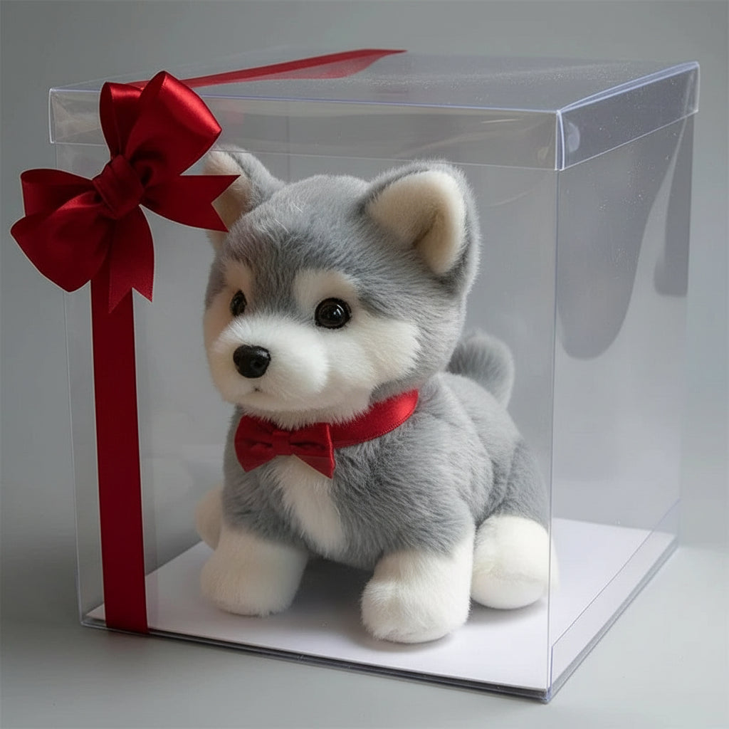 AI-Powered Interactive Robotic Puppy Toy | Realistic Barking & Walking | Lifelike Play Companion for Kids