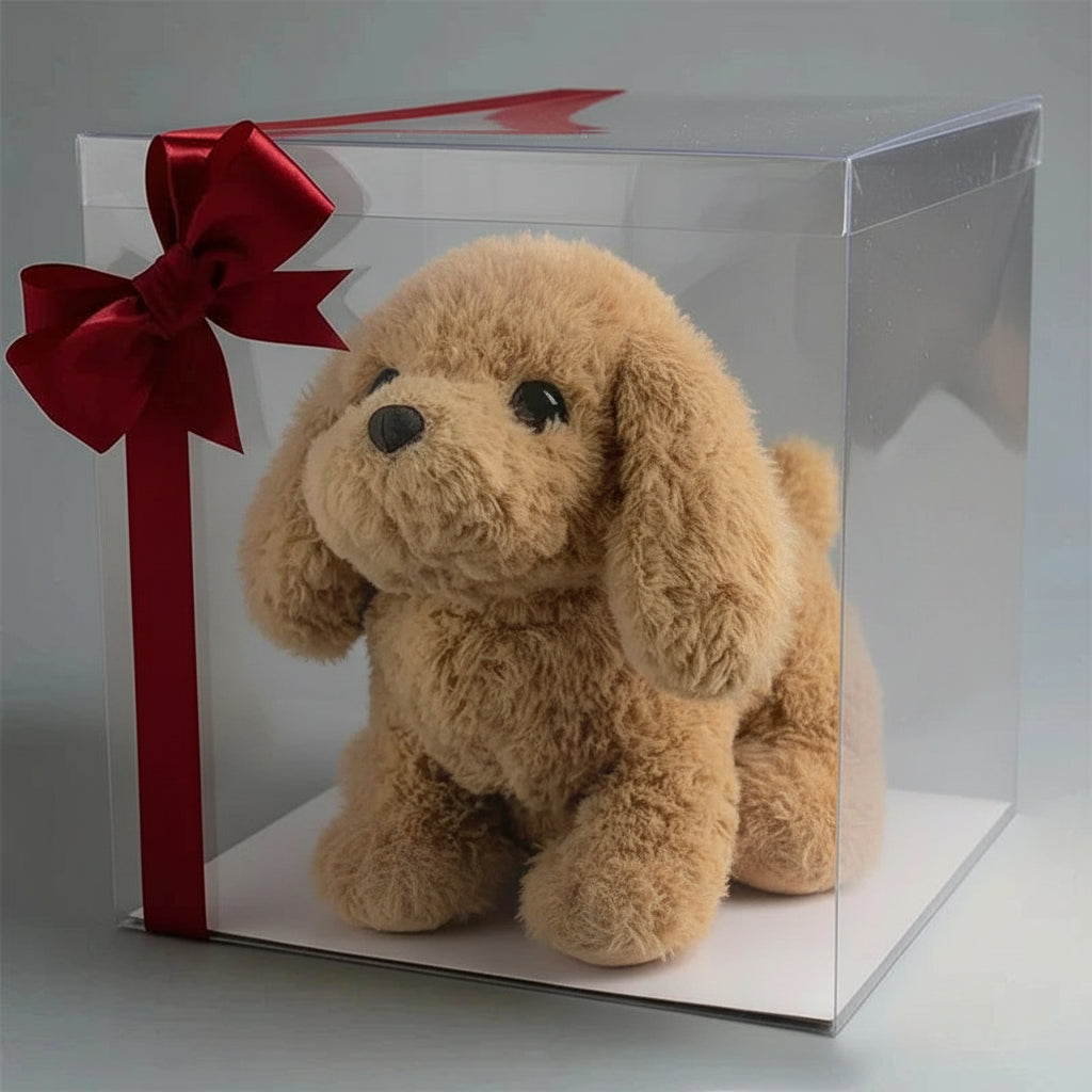 AI-Powered Interactive Robotic Puppy Toy | Realistic Barking & Walking | Lifelike Play Companion for Kids