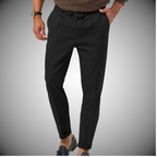 Men’s Linen-Style Pants for Everyday Wear – Lightweight Trousers for Summer Outfits, Work and Casual Use