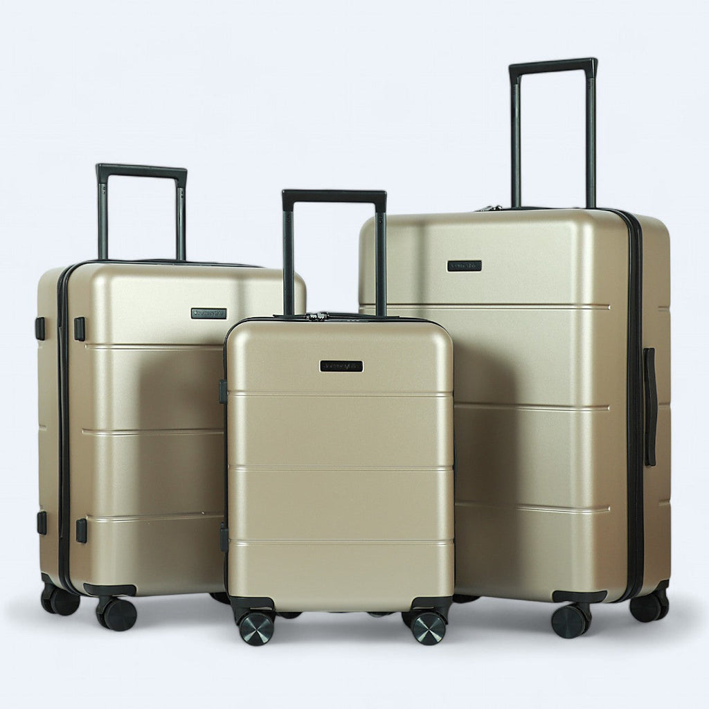 3-Piece Travel Luggage Set with Durable Suitcases – Lightweight Spinner Trolley Set for Easy Airport Travel