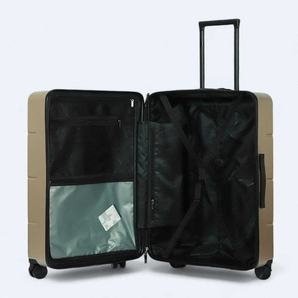 3-Piece Travel Luggage Set with Durable Suitcases – Lightweight Spinner Trolley Set for Easy Airport Travel