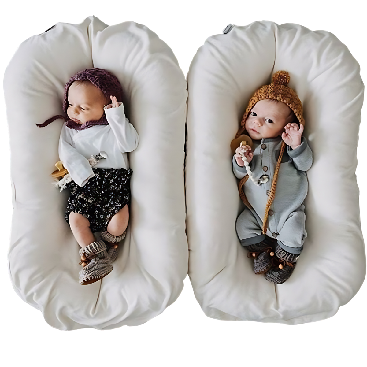 Baby Lounger for Newborn Rest and Play – Comfortable Support Nest for Supervised Lounging at Home