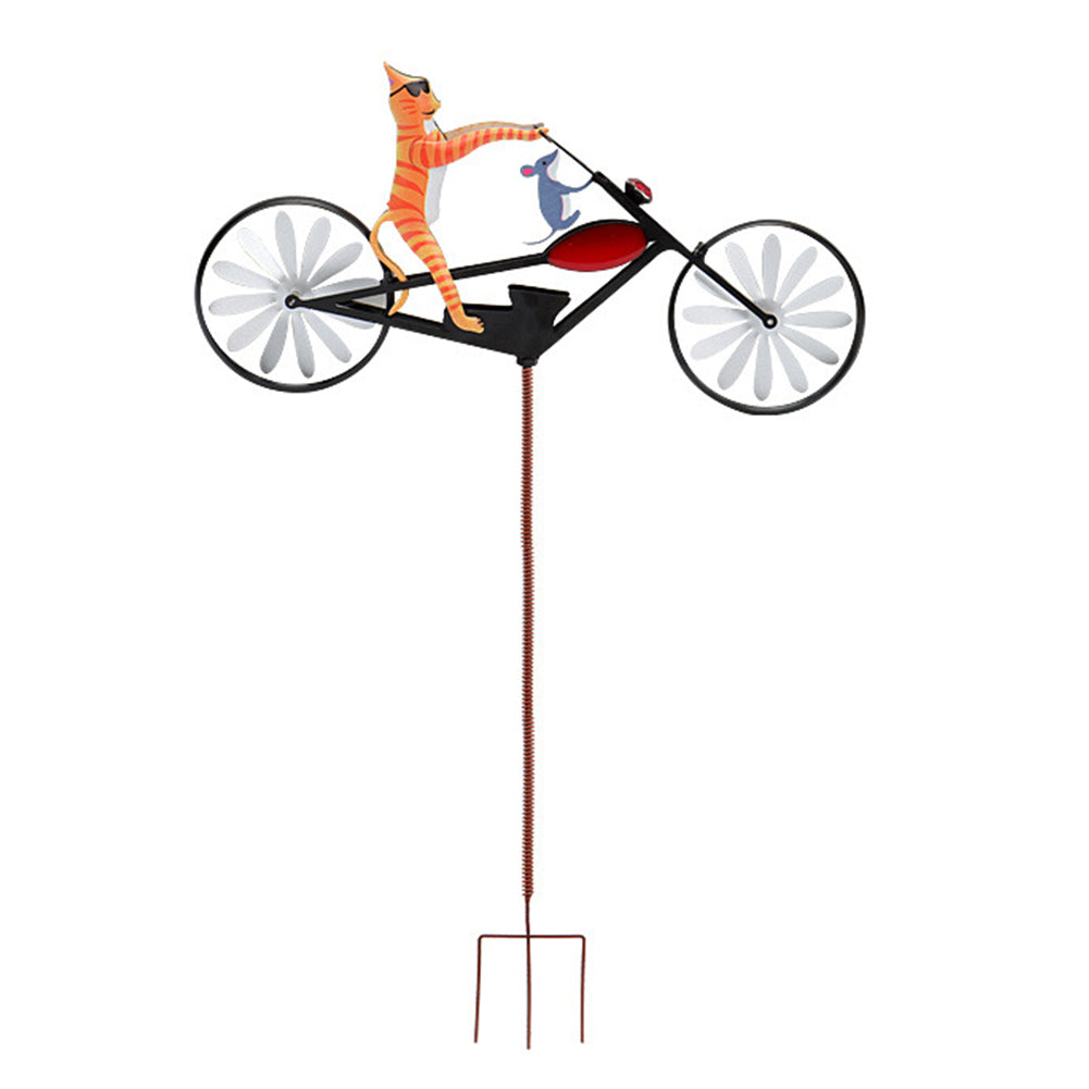 Whimsical Garden Windmill for Outdoor Decor – Decorative Spinning Accent for Yard, Lawn and Garden Displays