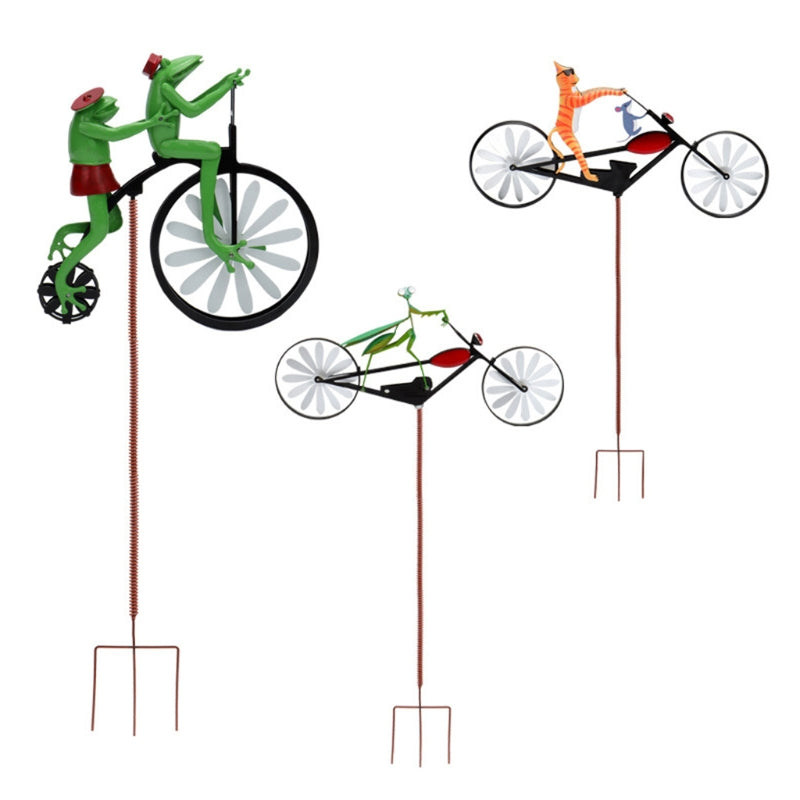 Whimsical Garden Windmill for Outdoor Decor – Decorative Spinning Accent for Yard, Lawn and Garden Displays