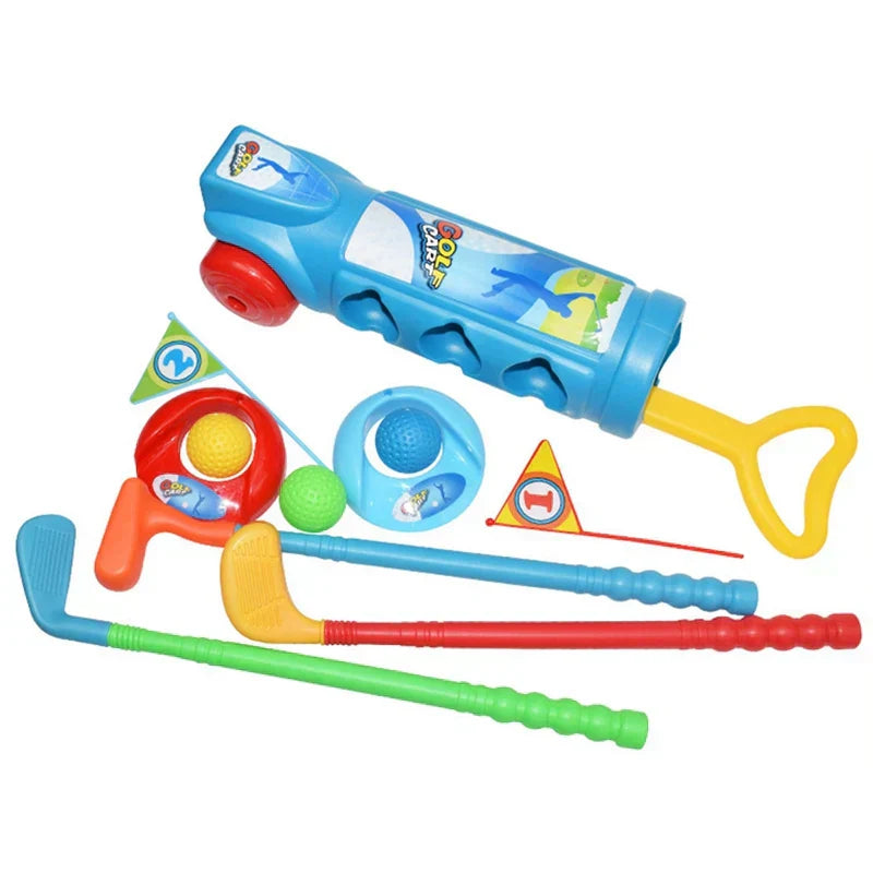 Kids Golf Practice Set for Indoor and Outdoor Play – Beginner Training Kit to Improve Coordination and Swing Skills