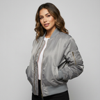 Lucy Eva - Timeless Utility Bomber Jacket