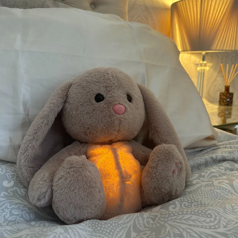 Comforting Plush Toy with Light and Sound for Kids - Soft and Safe for Cuddling
