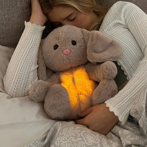 Comforting Plush Toy with Light and Sound for Kids - Soft and Safe for Cuddling