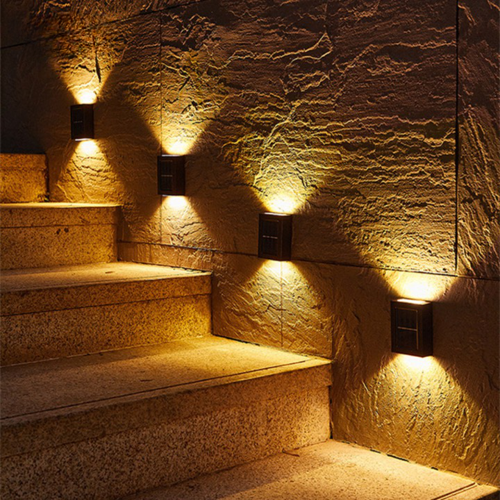 Premium Solar-Powered LED Wall Lights - SolarGlow