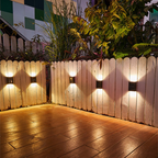 Premium Solar-Powered LED Wall Lights - SolarGlow