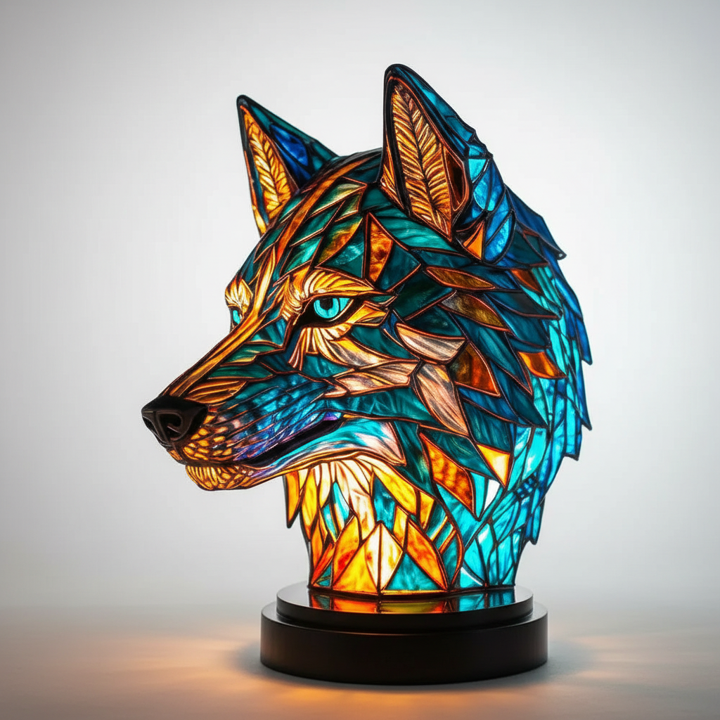 Artistic Animal Table Lamp for Home Decor – Decorative Ambient Lighting for Living Room, Bedroom and Creative Spaces