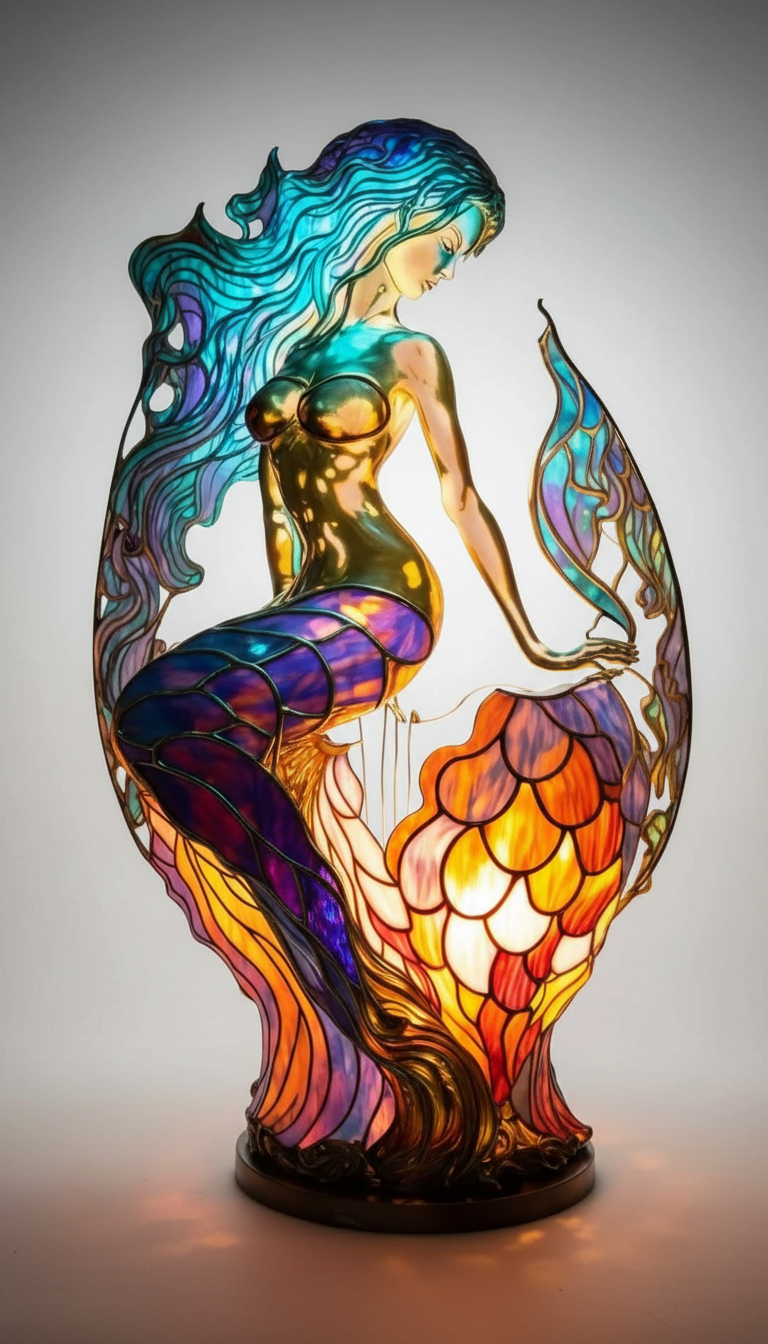 Artistic Animal Table Lamp for Home Decor – Decorative Ambient Lighting for Living Room, Bedroom and Creative Spaces