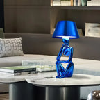 Modern Designer Table Lamp for Living Room & Bedroom – Elegant Ambient Lighting for Contemporary Home Decor