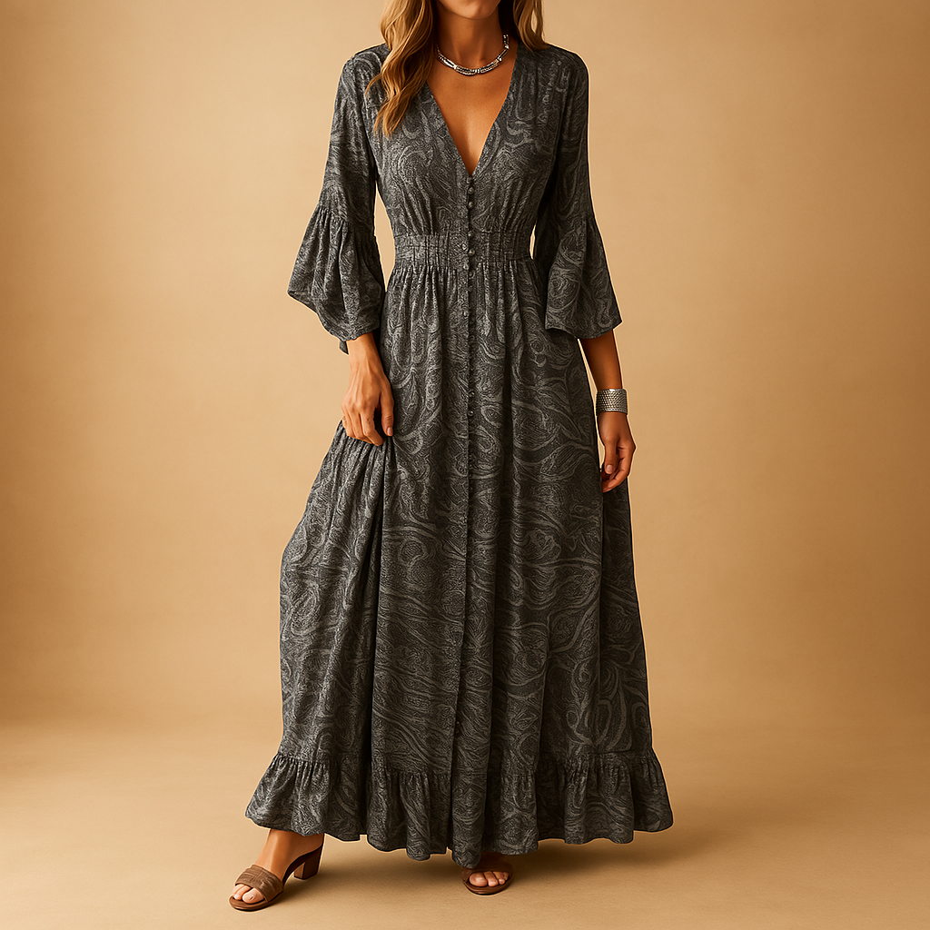 Elara Serein. – Long Bohemian Maxi Dress for Women