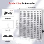 Infrared Heating Panel for Home Comfort – Energy-Efficient Wall or Floor Heater for Living Room, Bedroom and Office Use
