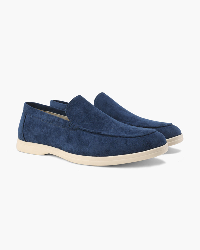 Classic Suede Loafers with Timeless Elegance