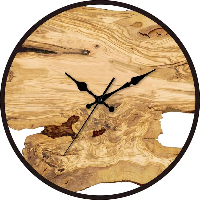 Transparent Wall Clock for Modern Home Decor – Minimalist Silent Clock for Living Room and Office