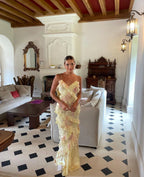 Marisol T. – Dreamy Ruffle Maxi Dress