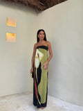Mira L. – Off-Shoulder Summer Maxi Dress