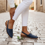 Aria Venn. – Women’s Woven Flats with Cushioned Insole