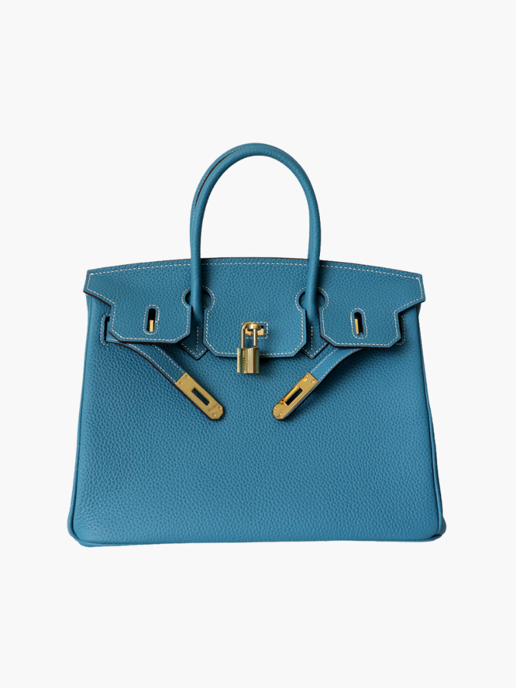 Women's Elegant Leather Handbag with Chic Closure
