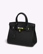 Women's Elegant Leather Handbag with Chic Closure