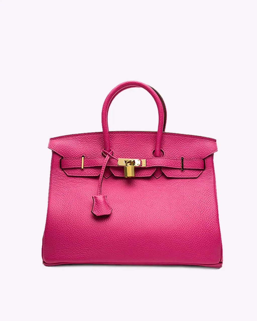 Women's Elegant Leather Handbag with Chic Closure