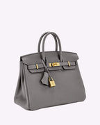 Women's Elegant Leather Handbag with Chic Closure
