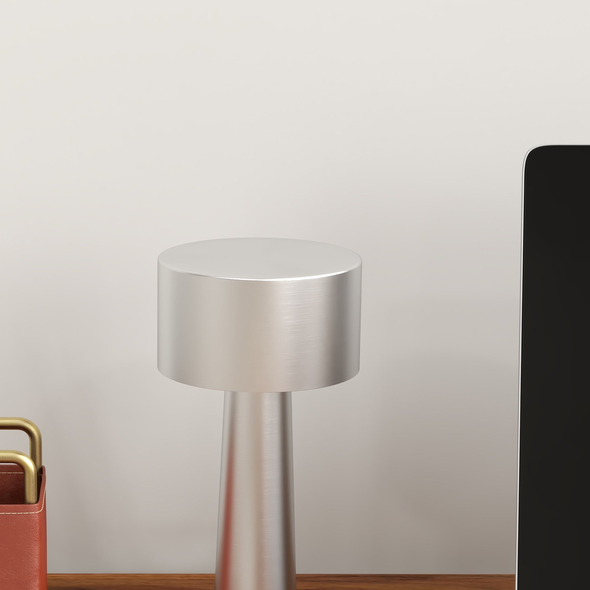 Battery-Powered LED Table Lamp with Color Adjustment – Touch Control Light for Bedroom, Living Room and Desk Use