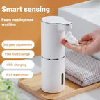 Automatic Touchless Foam Soap Dispenser for Bathroom and Kitchen – Hands-Free Hygiene Solution for Home Use