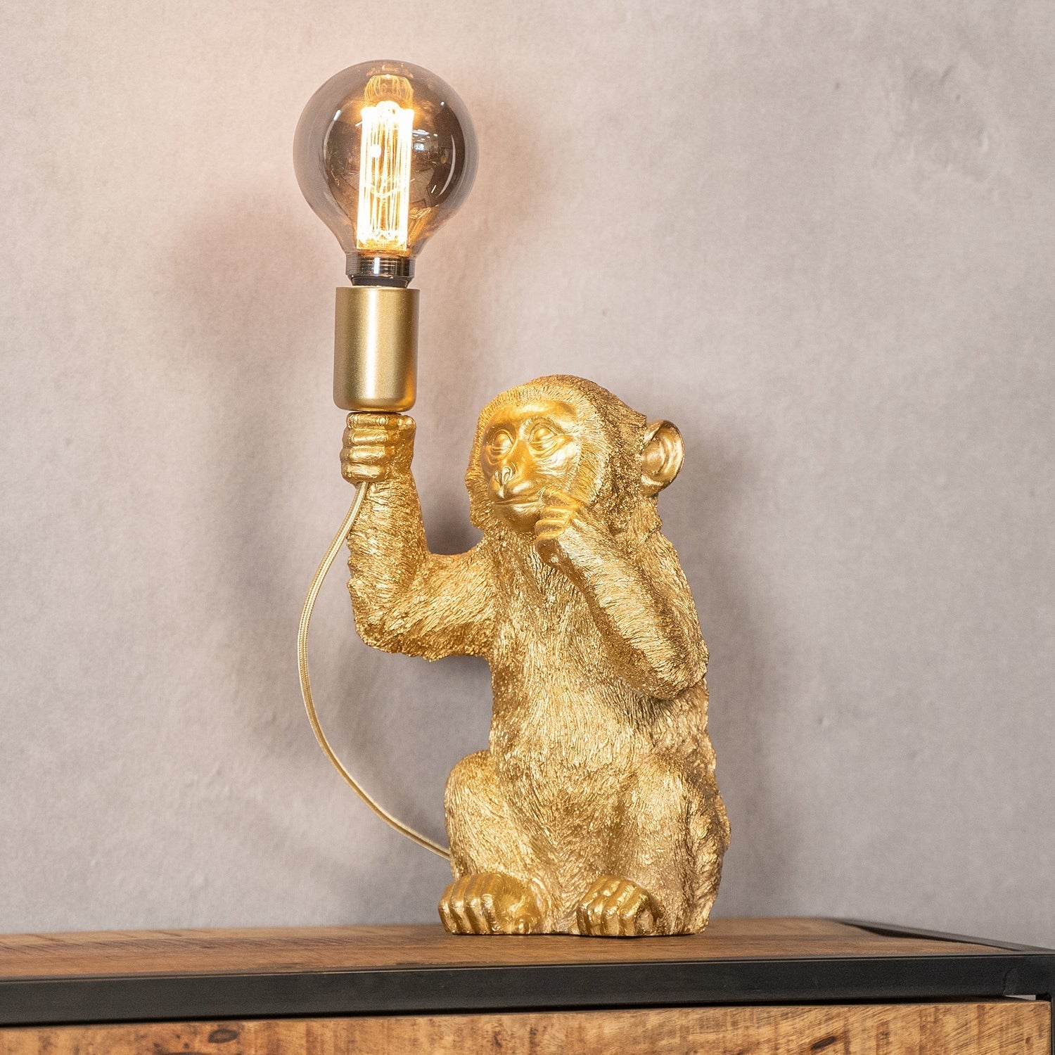 Decorative Monkey Table Lamp for Living Room and Bedroom – Elegant Accent Lighting for Modern and Artistic Home Decor