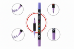 Double-Sided Acrylic Marker Set – 36 Markers, 72 Colours, Fine & Broad Tips, Quick-Dry & Smudge-Free