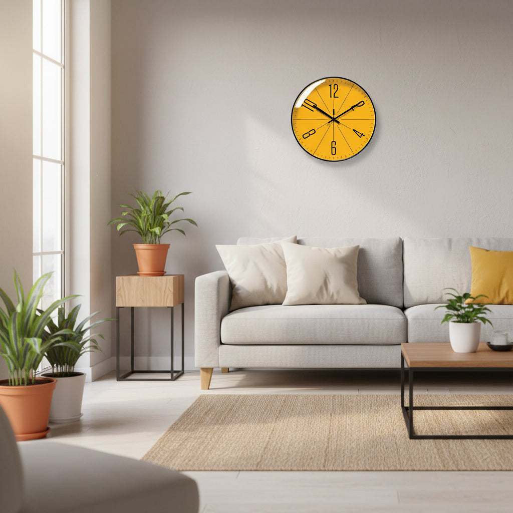 Modern Minimalist Wall Clock – Clean Design for Home and Office Spaces