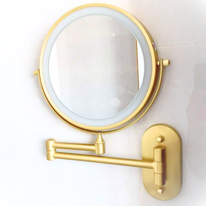 LED Makeup Mirror with Adjustable Lighting – Illuminated Vanity Mirror for Makeup Application and Daily Beauty Routines