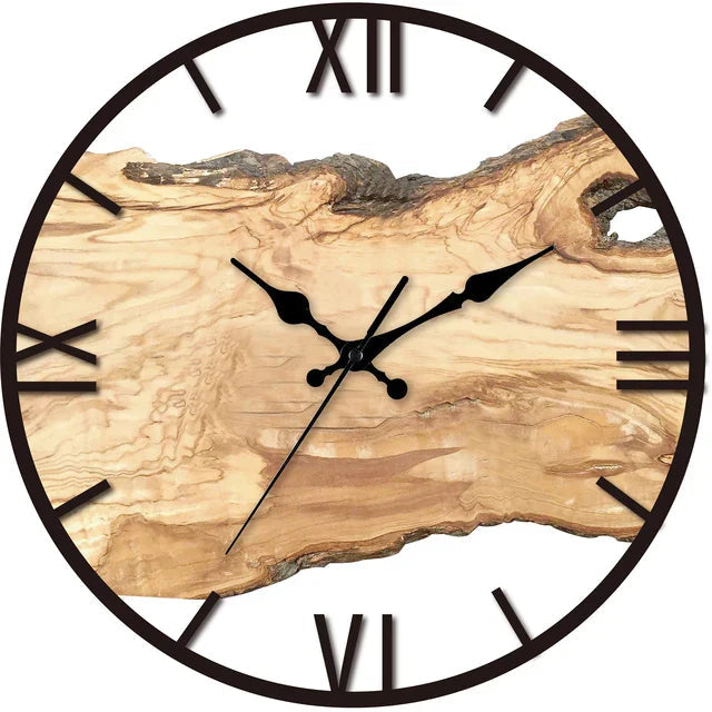 Transparent Wall Clock for Modern Home Decor – Minimalist Silent Clock for Living Room and Office