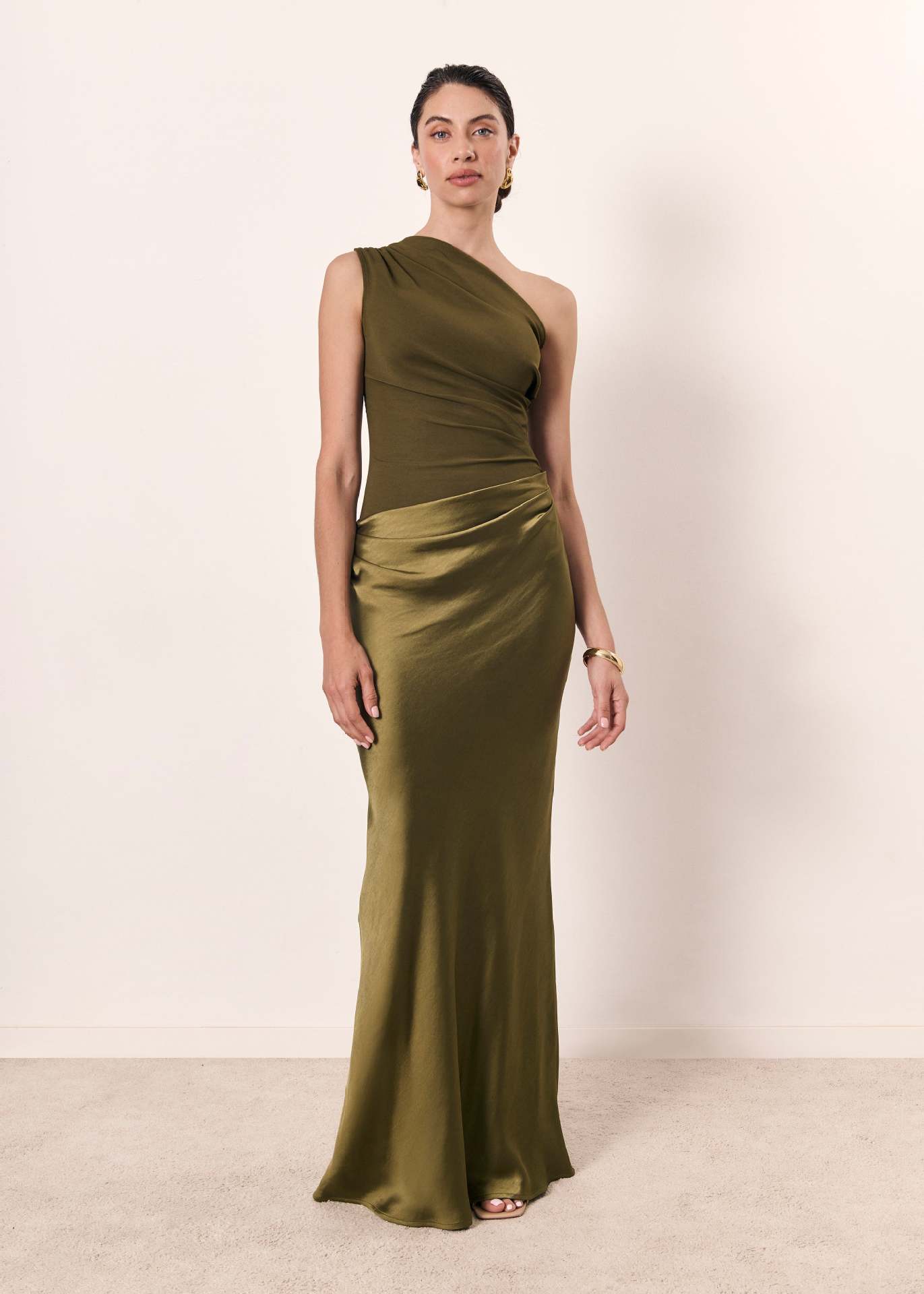 Maya | One-Shoulder Evening Dress for Women - Perfect Wedding Guest Attire