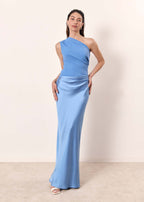 Maya | One-Shoulder Evening Dress for Women - Perfect Wedding Guest Attire